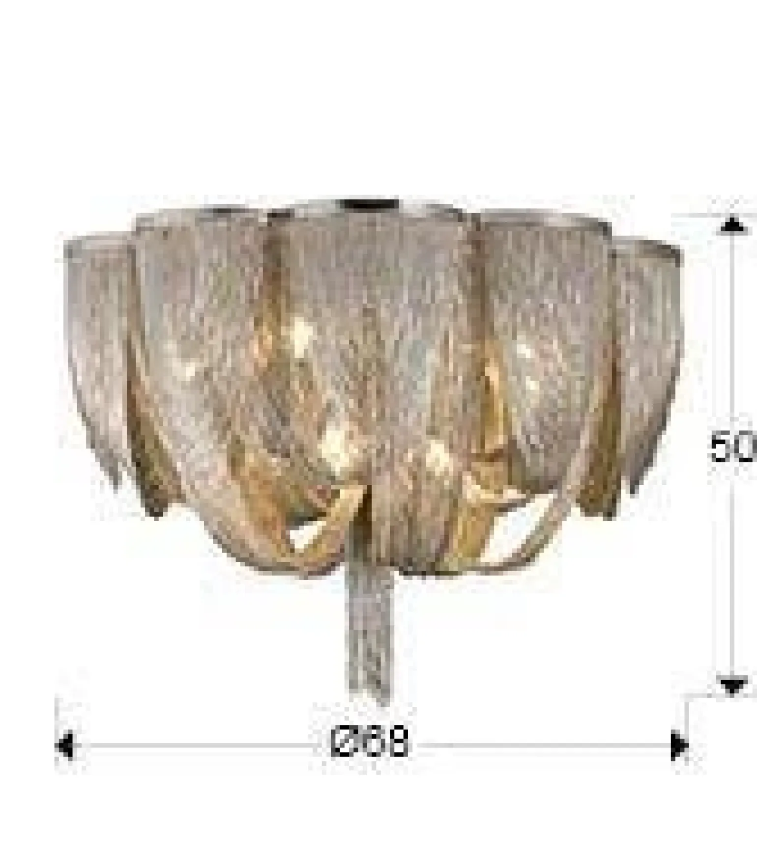 Minerva plafon duży 10L (872469D) - Schuller