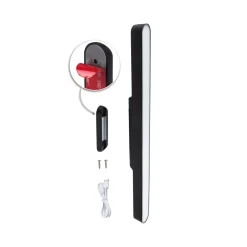 Mobilna lmapa meblowa ATALI LED DIM 2,6W 4000K 240lm USB-C 3.7W czarny / tworzywo sztuczne (PL92267) - PAULMANN