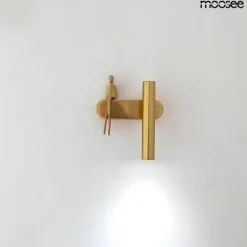 MOOSEE lampa ścienna BOY TUBE R złota (MSE1501100479) - Moosee