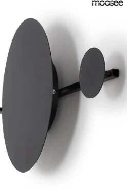 MOOSEE lampa ścienna SHADOW HANG z wieszakiem czarna (MSE010400210) - Moosee