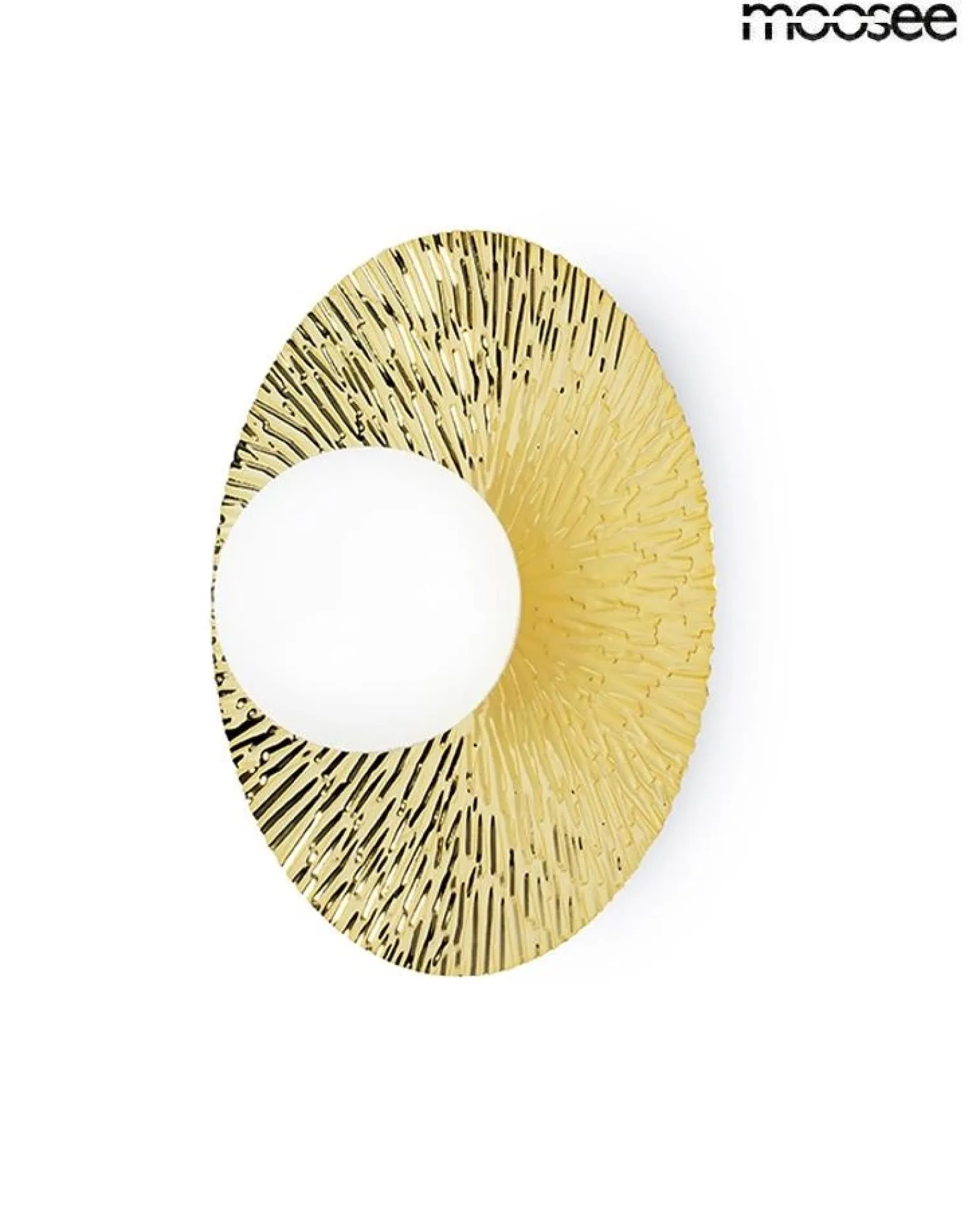 MOOSEE lampa ścienna SOUL 30 złota (MSE1501100574) - Moosee