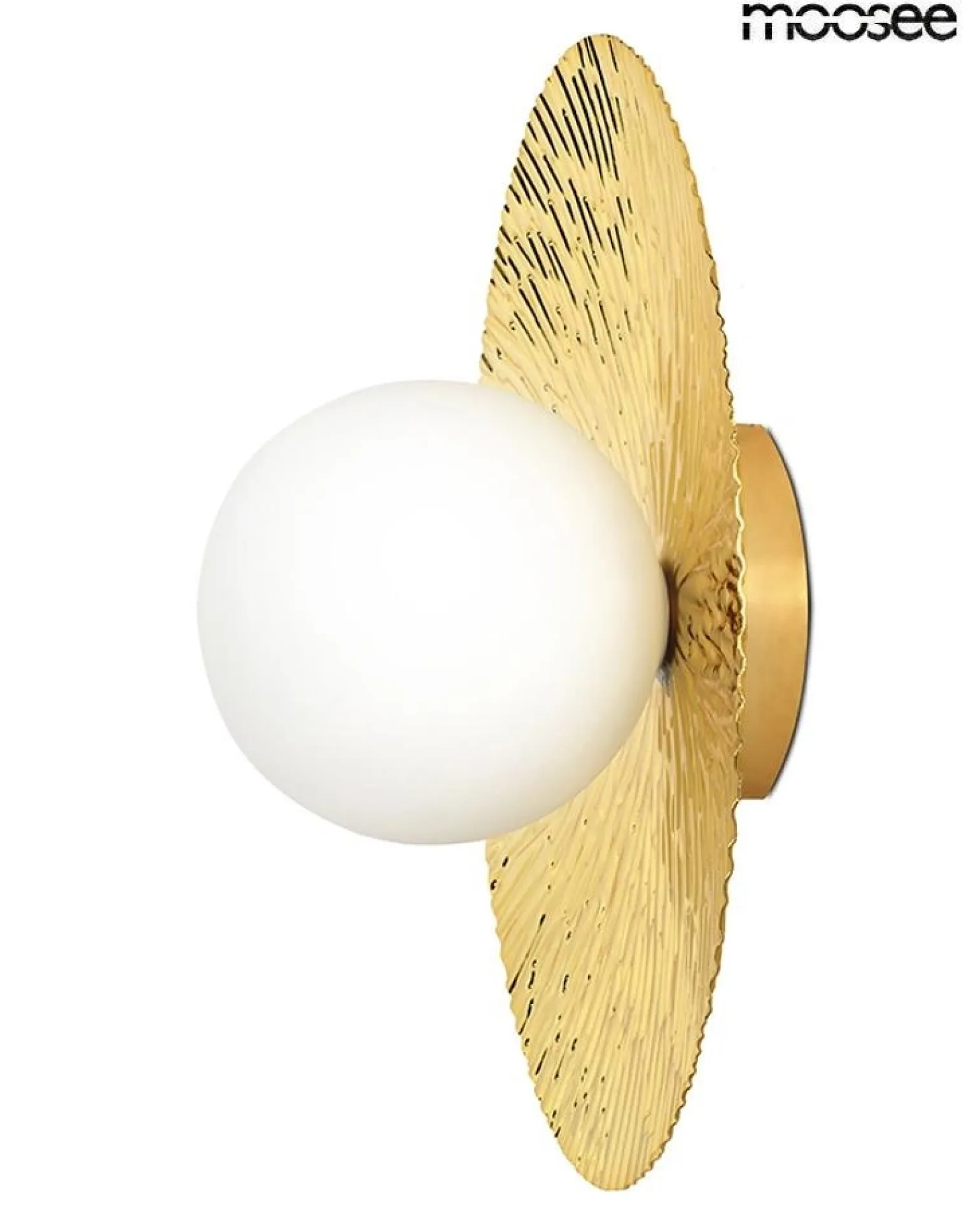 MOOSEE lampa ścienna SOUL 30 złota (MSE1501100574) - Moosee