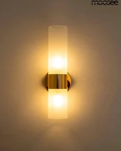 MOOSEE lampa ścienna TUBS złota (MSE1501100455) - Moosee