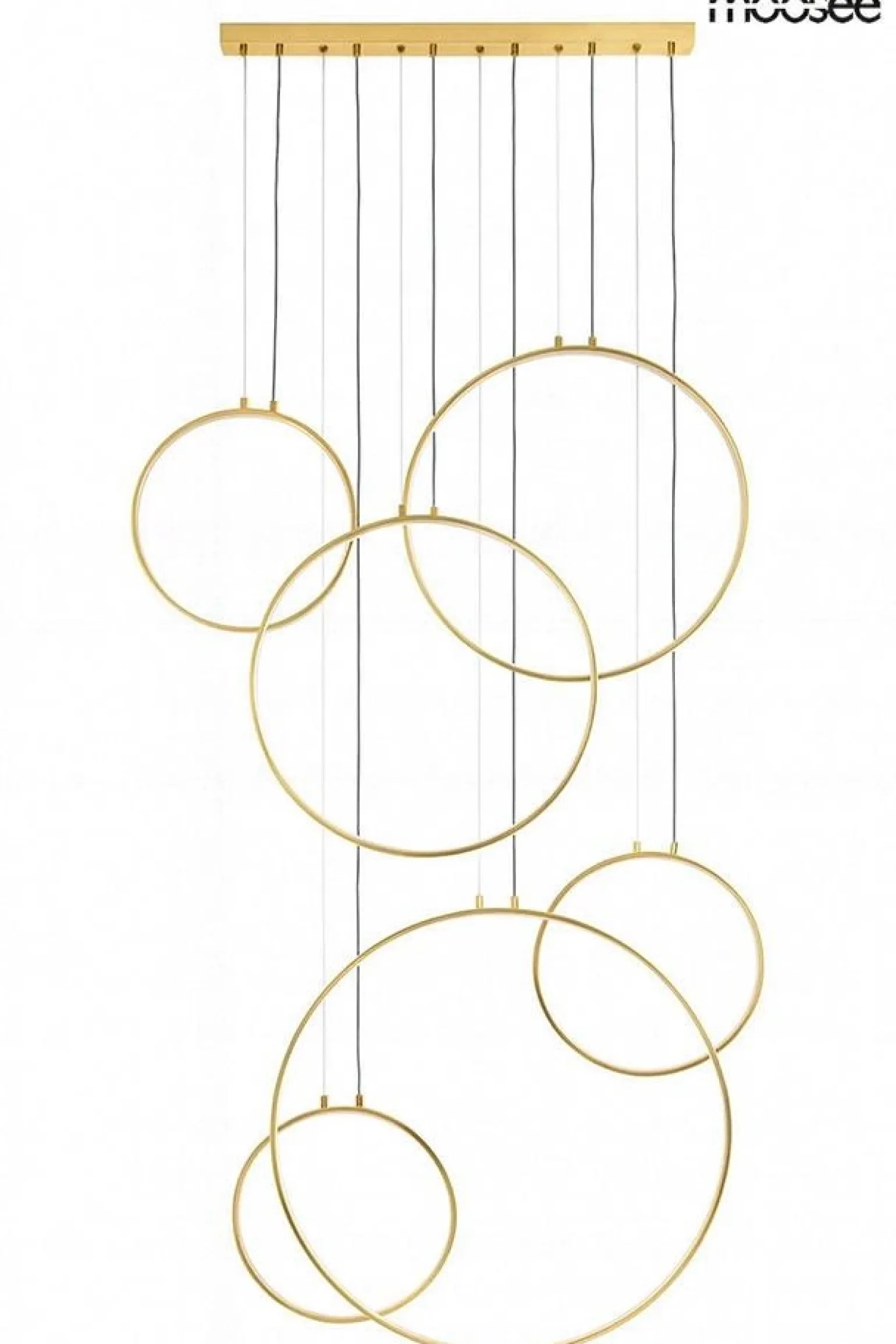 MOOSEE lampa wisząca CIRCULO SIX złota (MSE1501100603) - Moosee