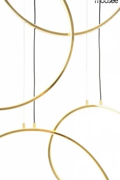 MOOSEE lampa wisząca CIRCULO SIX złota (MSE1501100603) - Moosee