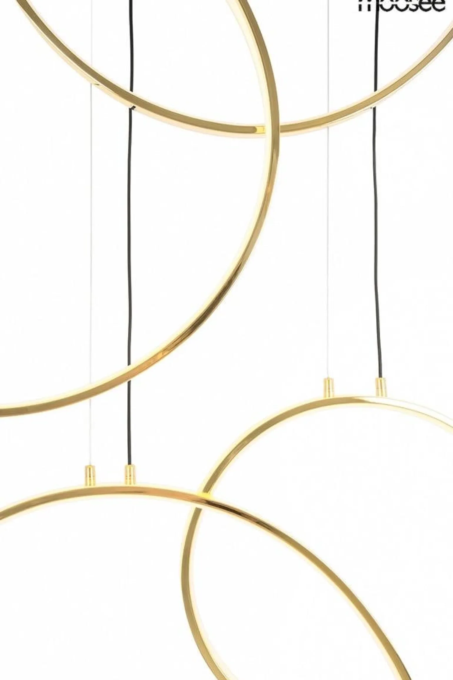 MOOSEE lampa wisząca CIRCULO SIX złota (MSE1501100603) - Moosee