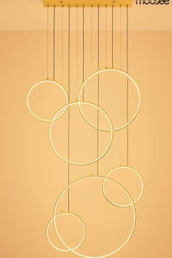 MOOSEE lampa wisząca CIRCULO SIX złota (MSE1501100603) - Moosee