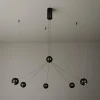 MOOSEE lampa wisząca OCTO 5 czarna (MSE1501100492) - Moosee