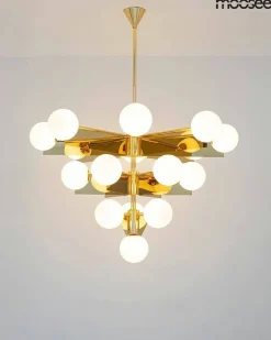 MOOSEE lampa wisząca SOLEI złota (MSE010100141) - Moosee