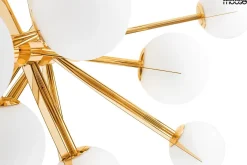 MOOSEE lampa wisząca SOLEI złota (MSE010100141) - Moosee