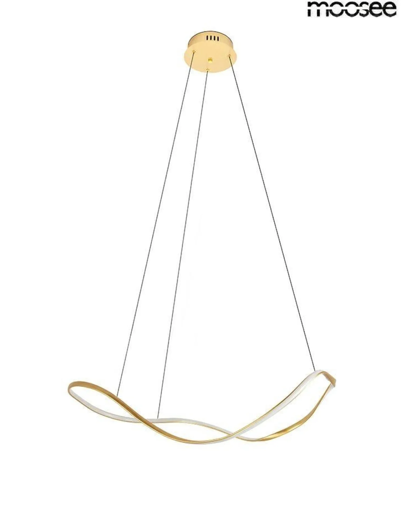 MOOSEE lampa wisząca WAVES 60 złota (MSE1501100594) - Moosee