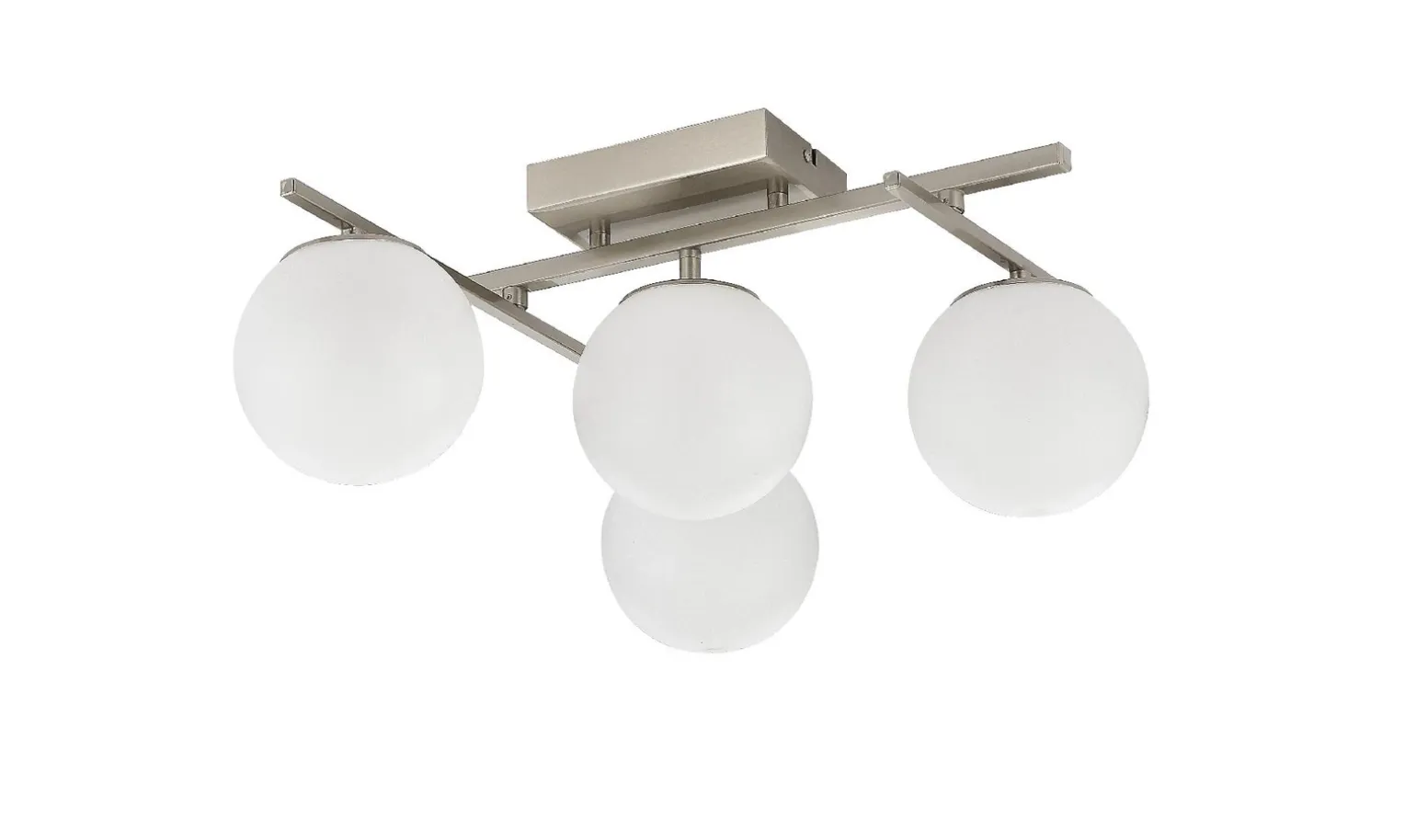 NEBULA LAMPA SUFITOWA NIKIEL/NICKEL (MS223141-SN) - Zuma Line