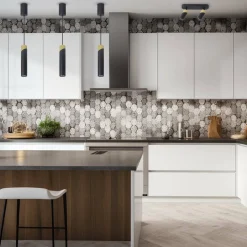 NEO BLACK GOLD LAMPA WISZĄCA 1xGU10 (ML0284) - Milagro