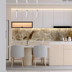 NEO WHITE CHROME LAMPA WISZĄCA 1xGU10 (ML0291) - Milagro