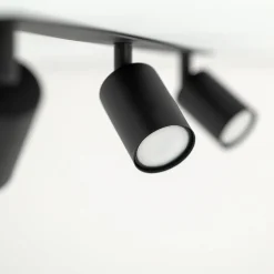 NEX BLACK 3XGU10 LAMPA SUFITOWA PODTYNKOWA (10800) - TK Lighting