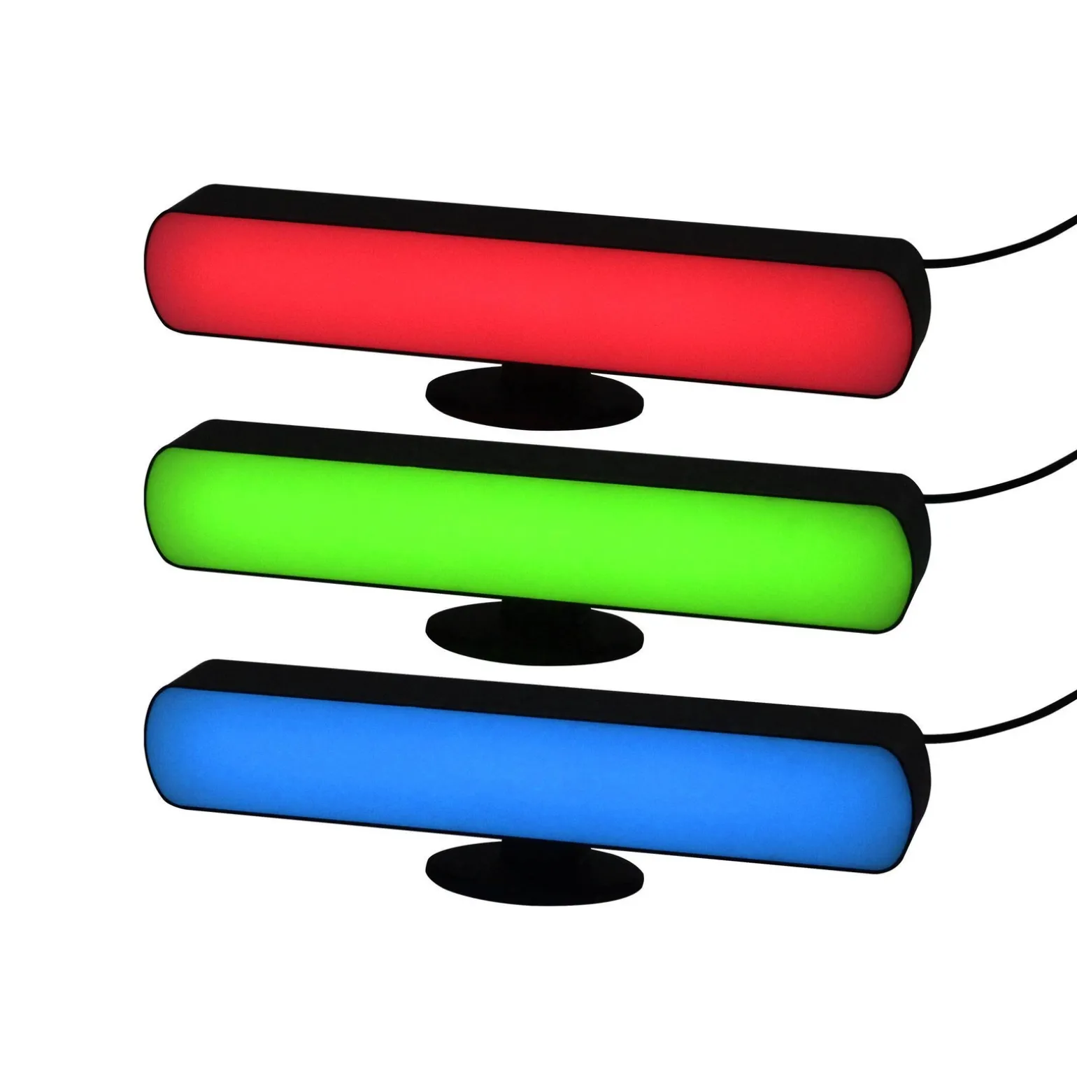 Nowoczesna lampa biurkowa TORP RGB CZARNA/BLACK (87308) - Zuma Line