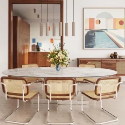 Nowoczesna lampa na sufit IVAR taupe LED 3000K Push dimm/DALI2 (TH.603) - Thoro Lighting