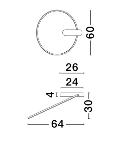 Nowoczesna lampa sufitowa COMARAPA (LE44674) - Luces Exclusivas