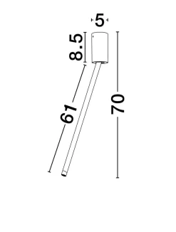 Nowoczesna lampa sufitowa ABAPO (LE44698) - Luces Exclusivas