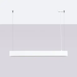 Nowoczesna lampa wisząca do kuchni SPARK biała (SL.1394) - Sollux Lighting