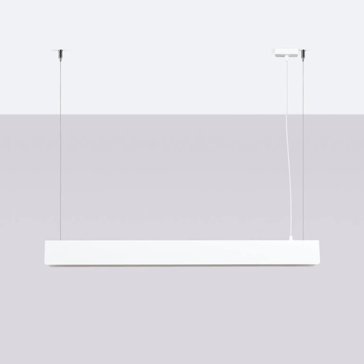 Nowoczesna lampa wisząca do kuchni SPARK biała (SL.1394) - Sollux Lighting