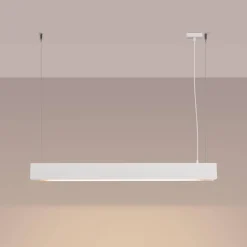 Nowoczesna lampa wisząca do kuchni SPARK biała (SL.1394) - Sollux Lighting