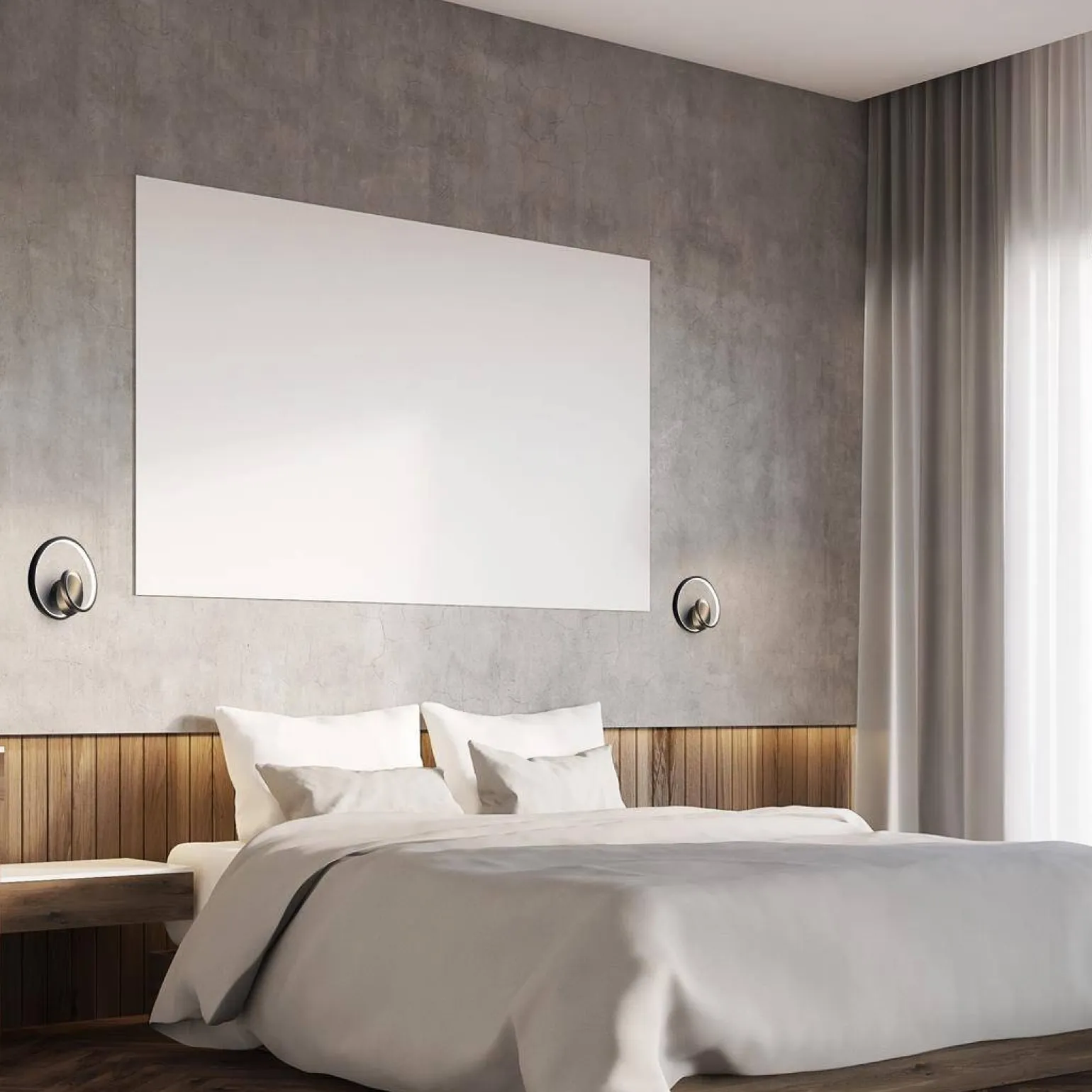 Nowoczesny czarny kinkiet LUCERO 13W LED (ML1049) - Milagro