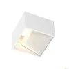 Nowoczesny kinkiet LOGS IN, lampa ścienna, LED, 3000K, kwadratowa, kolor biały, z zasilaczem LED (151321) - SLV