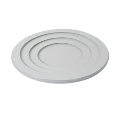 Nowoczesny plafon Alune okrągły LED CCT (LP-3009/1C WH round) - Light Prestige