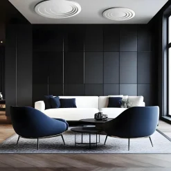 Nowoczesny plafon Alune okrągły LED CCT (LP-3009/1C WH round) - Light Prestige