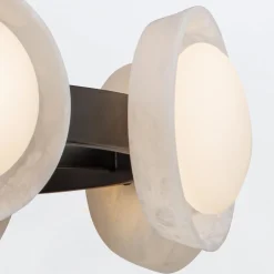 Nowoczesny Żyrandol LED Alonso - Miejski brąz (QN-ALONSO8-UBZ-AR) - Quintiesse