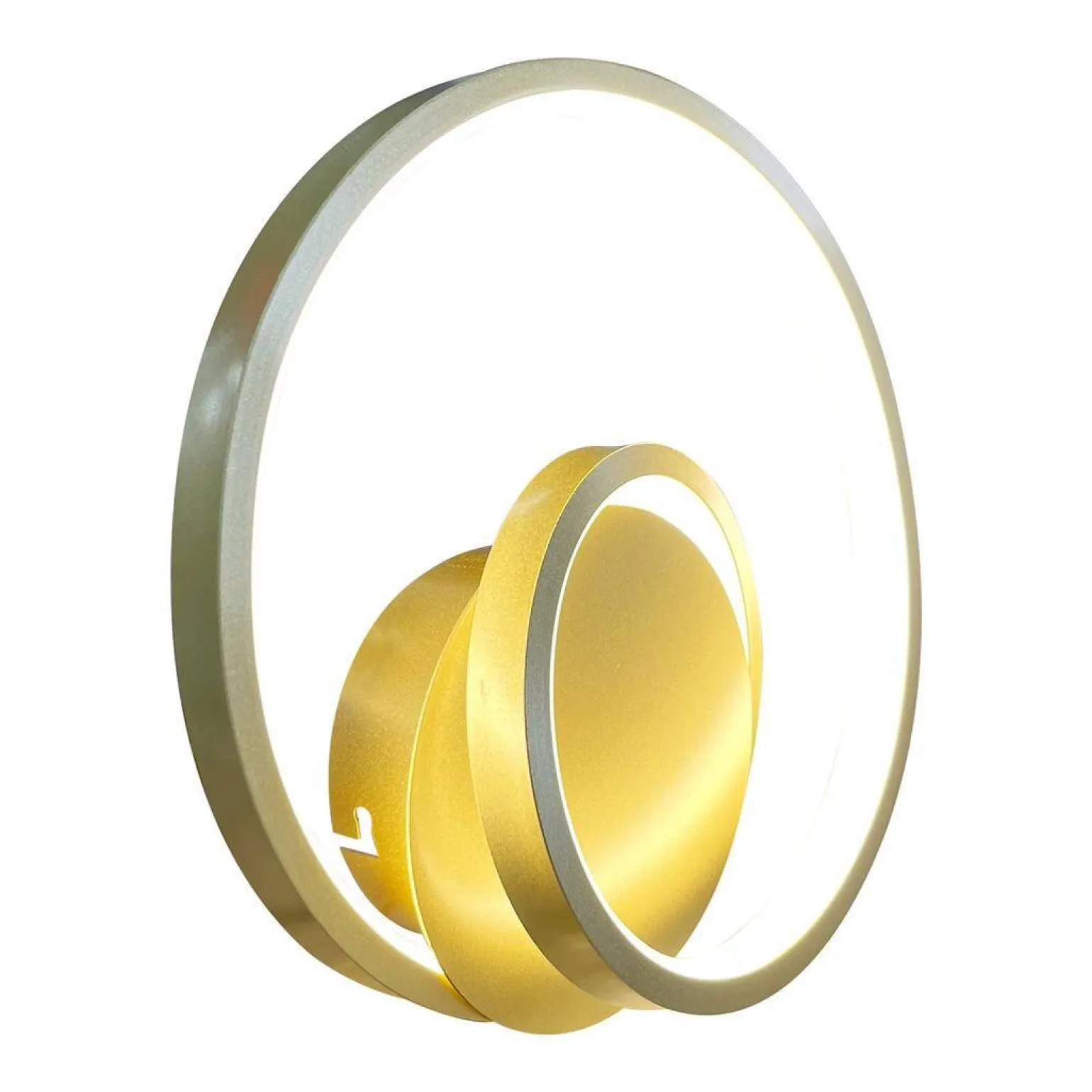 Nowoczesny złoty kinkiet LUCERO 13W LED (ML1050) - Milagro