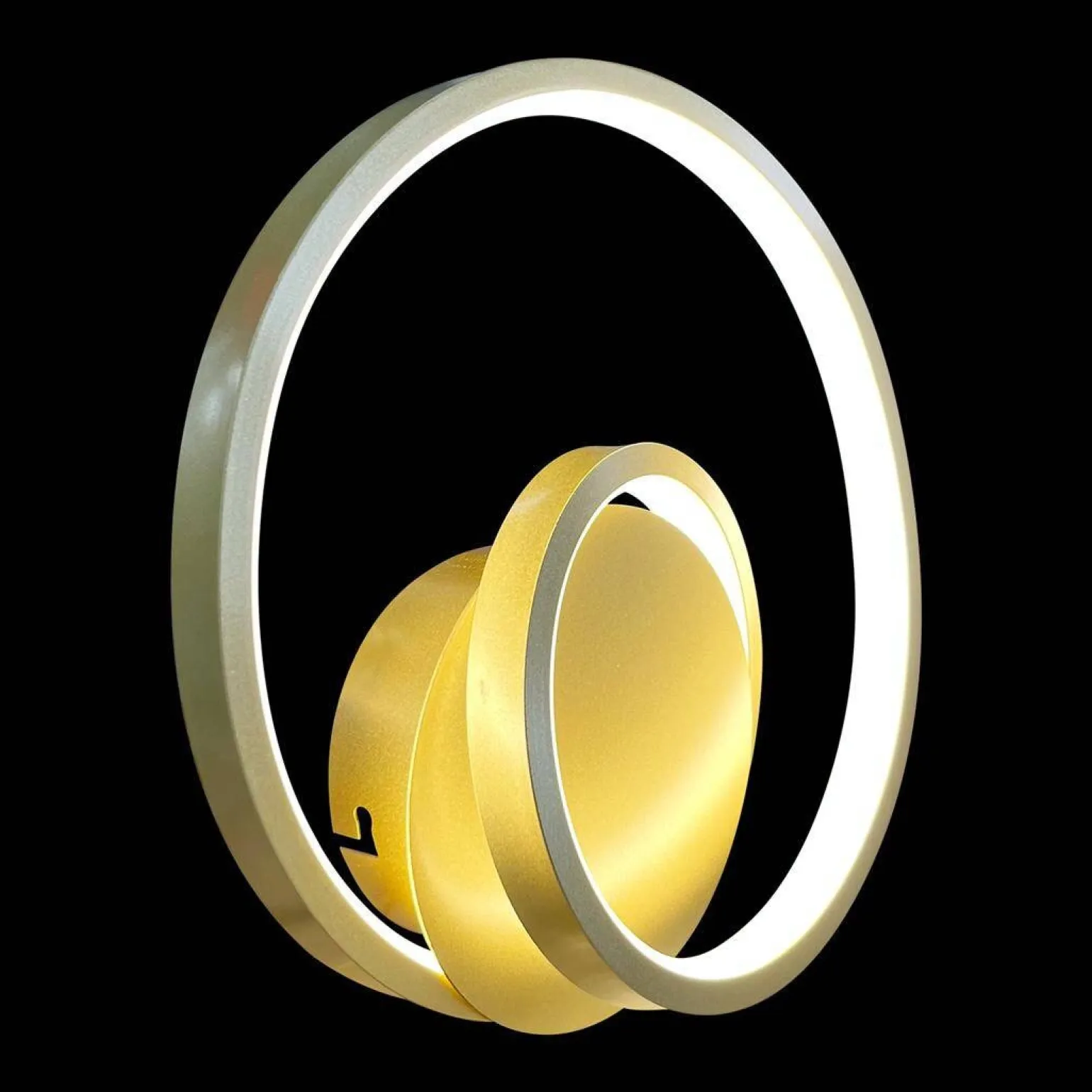 Nowoczesny złoty kinkiet LUCERO 13W LED (ML1050) - Milagro