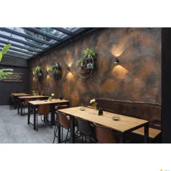 OCULUS UP/DOWN WL, wewnętrzna oprawa ścienna LED, czarna, 2000-3000 K (1004670) - SLV