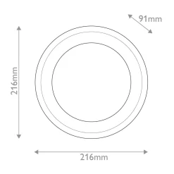 Okrągły alabastrowy kinkiet LED Alonso - Miejski brąz (QN-ALONSO2-UBZ-AR) - Quintiesse