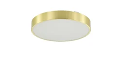 Okrągły ściemnialny plafon z pilotem NADI GOLD (MS724-R400-GD) - Zuma Line