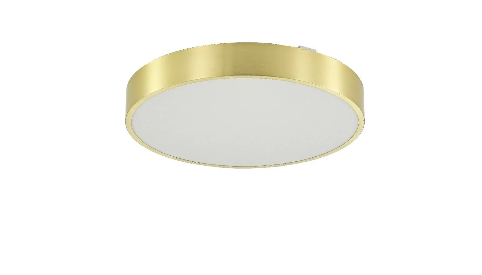 Okrągły ściemnialny plafon z pilotem NADI GOLD (MS724-R500-GD) - Zuma Line