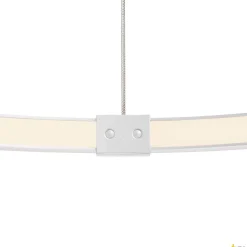 ONE 80 DALI, wewnętrzna oprawa wisząca LED, biała, 3000 K/4000 K (1002912) - SLV