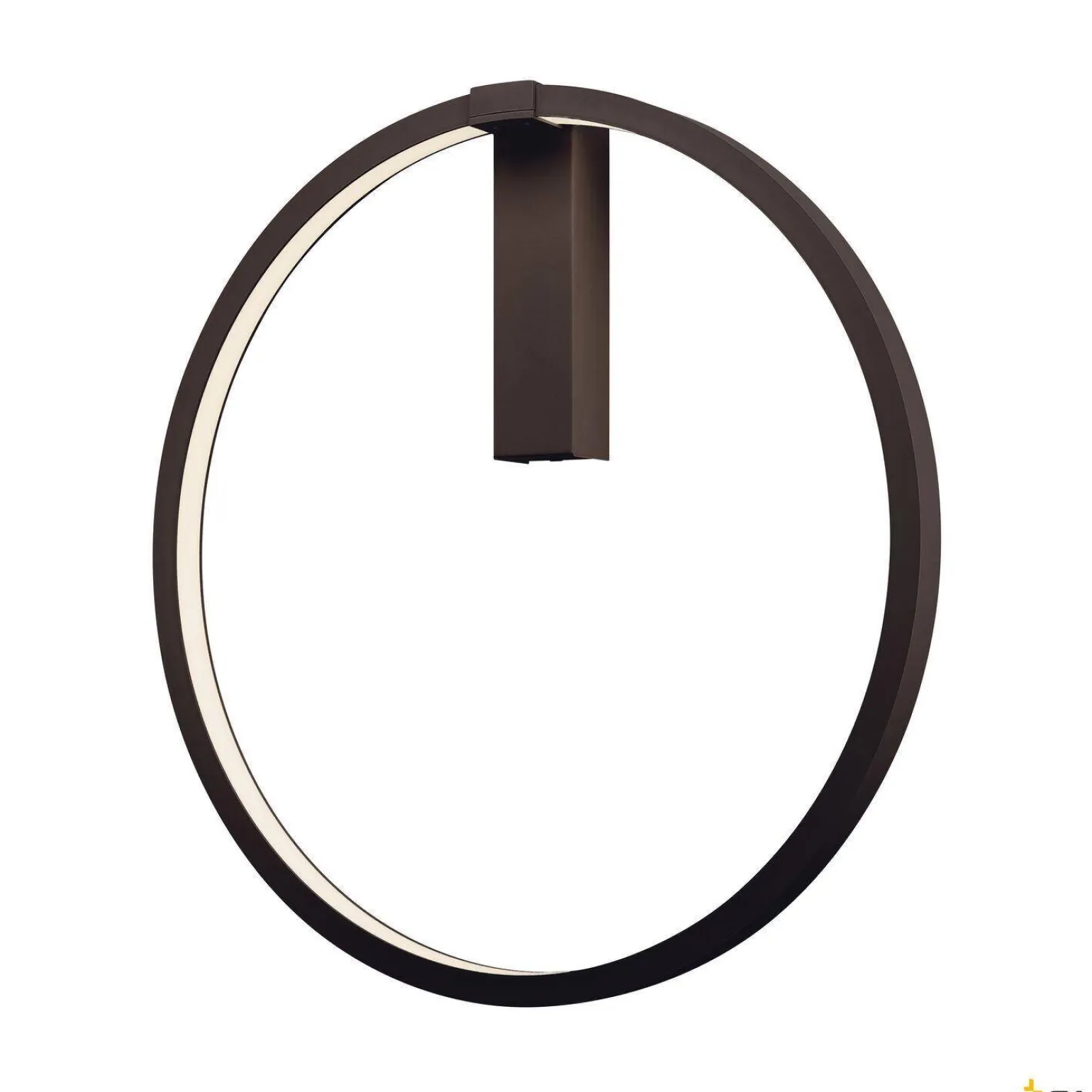 ONE 60 DALI, wewnętrzna oprawa ścienna LED, czarna, 3000K/4000 K (1002918) - SLV