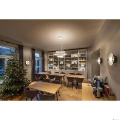 ONE TRIPLE DALI, wewnętrzna oprawa wisząca LED, biała, 3000/4000 K (1002914) - SLV