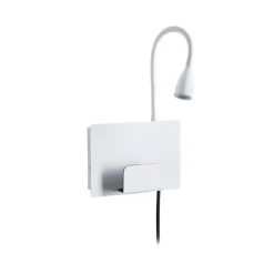 Oprawa ścienna HALINA LED USB-C biały mat (PL71100) - PAULMANN