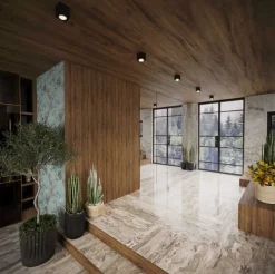 Oprawa Lyon 1 natynkowa czarna (LP-5881/1SM BK) - Light Prestige