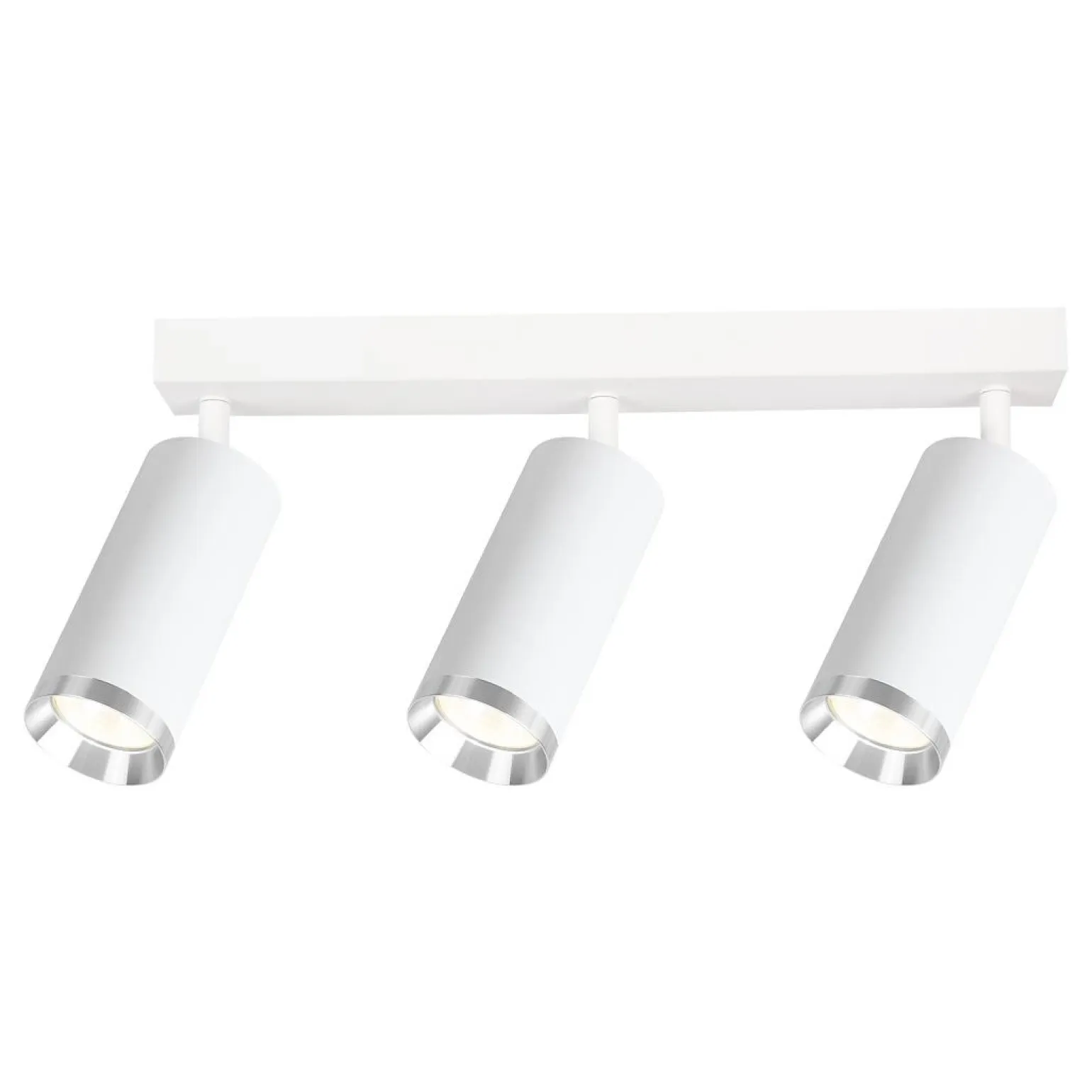 Oprawa Mica Spot Biały + Chrom 3xGU10 (ML2099) - Milagro