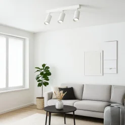 Oprawa Mica Spot Biały + Chrom 3xGU10 (ML2099) - Milagro