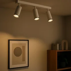 Oprawa Mica Spot Biały + Chrom 3xGU10 (ML2099) - Milagro