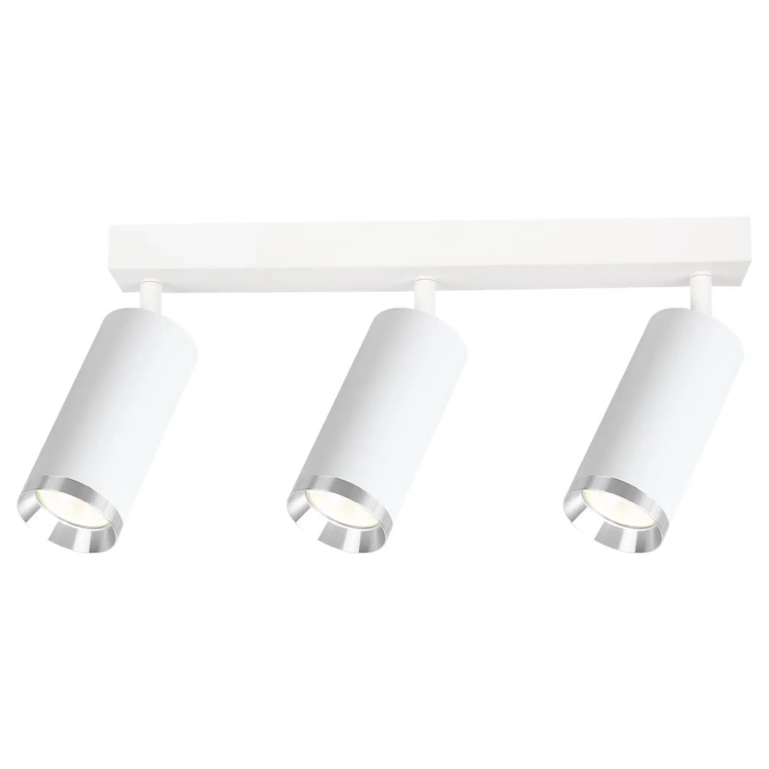 Oprawa Mica Spot Biały + Chrom 3xGU10 (ML2099) - Milagro