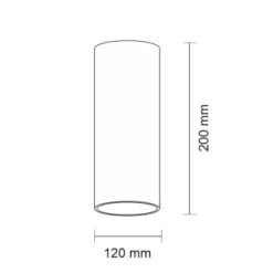 Oprawa natynkowa ARAO (czarny) (1178) - Shilo