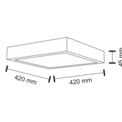 Oprawa natynkowa NOMI (czarny) (1151) - Shilo