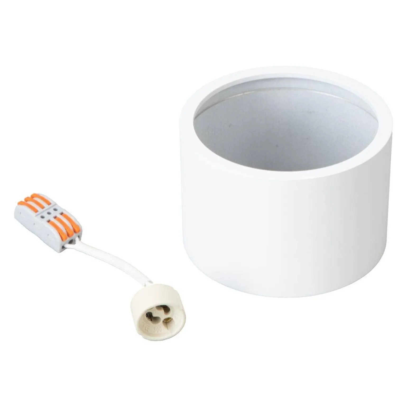 Oprawa natynkowa Redondo Biały 1xAR111 GU10 (ML1075) - Milagro