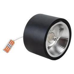 Oprawa natynkowa Redondo Czarny 1xAR111 GU10 (ML1074) - Milagro